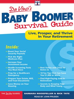 cover image of DaVinci's Baby Boomer Survival Guide